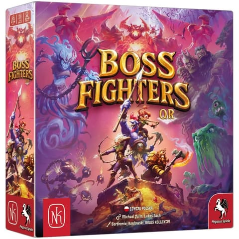 ⁨GRA BOSS FIGHTERS QR- podstawa - NASZA KSIĘGARNIA⁩ w sklepie Wasserman.eu