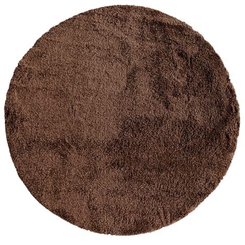 ⁨Dywan Kamel Koło - Dark Brown brązowy 100 cm⁩ w sklepie Wasserman.eu