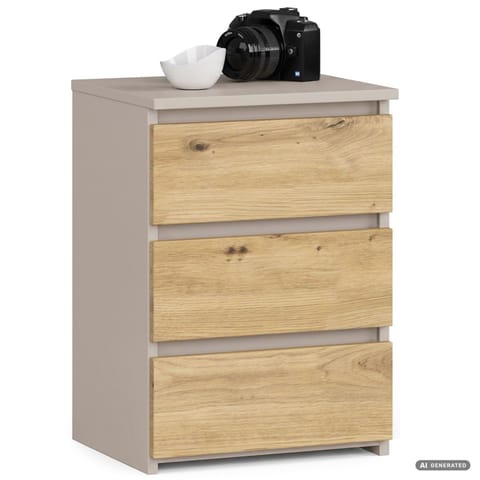 ⁨KOMODA CL3/40 PK KASZMIR / DĄB ARTISAN⁩ w sklepie Wasserman.eu