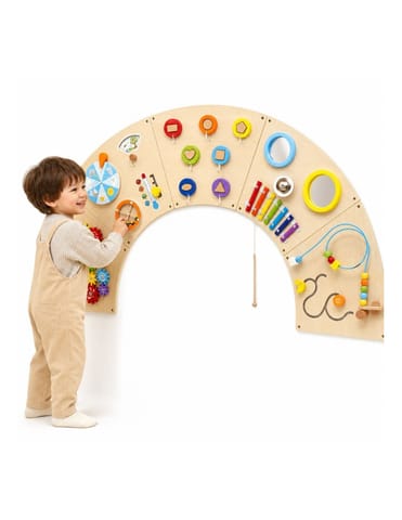 ⁨VIGA Tablica Manipulacyjna Ścienna Łuk Montessori⁩ w sklepie Wasserman.eu