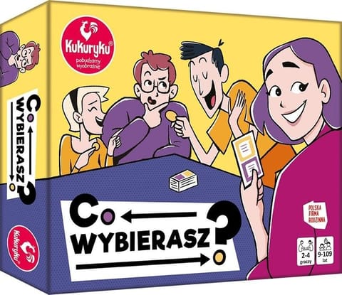⁨Co wybierasz? - gra karciana⁩ w sklepie Wasserman.eu