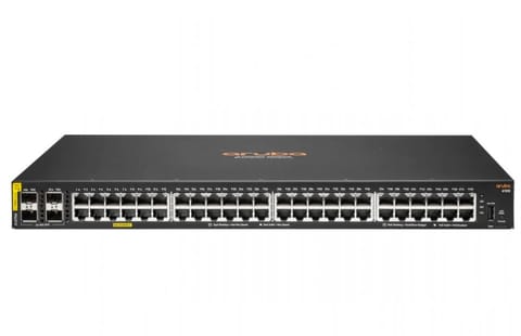 ⁨HPE Aruba 6100 Managed 48G 4SFP+ PoE+ 370W Switch⁩ at Wasserman.eu