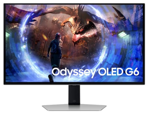 ⁨Monitor SAMSUNG LS27DG602SUXEN (27" /OLED /360Hz /2560 x 1440 /Srebrno-czarny)⁩ w sklepie Wasserman.eu