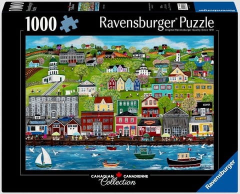 ⁨Puzzle 2D 1000 Port Halifax⁩ w sklepie Wasserman.eu