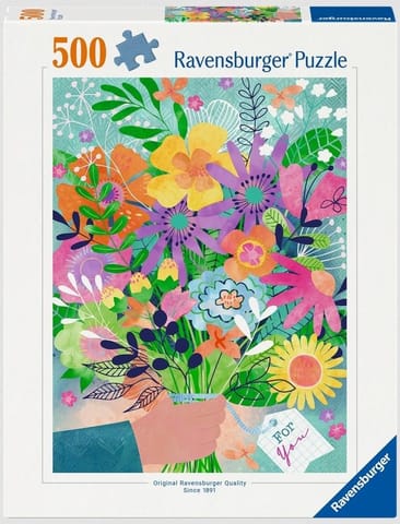 ⁨Puzzle 2D 500 Bukiet Kwiatów⁩ w sklepie Wasserman.eu