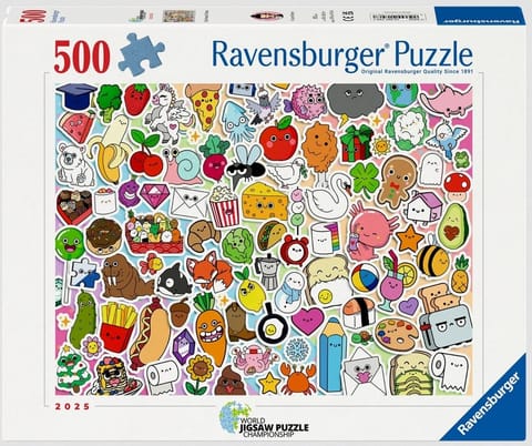 ⁨Puzzle 2D 500 Kawaii⁩ w sklepie Wasserman.eu