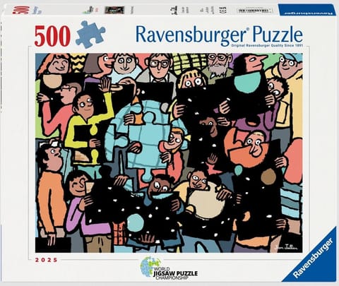 ⁨Puzzle 2D 500 Puzzlowa Społeczność⁩ w sklepie Wasserman.eu