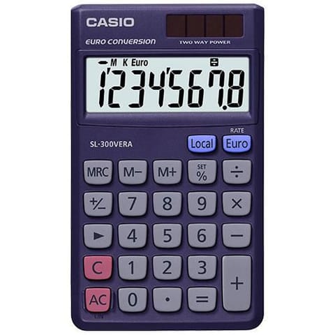 ⁨Casio Sl-300Ver Calculator Pocket⁩ w sklepie Wasserman.eu