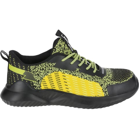 ⁨SHOES, KNITTED, YELLOW-BLACK, SB FO, "39", CE, LAHTI⁩ at Wasserman.eu