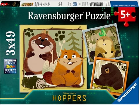 ⁨Puzzle 2D 3x49 Hoppers⁩ w sklepie Wasserman.eu