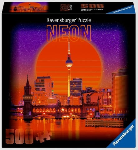 ⁨Puzzle 2D 500 Neon Berlin⁩ w sklepie Wasserman.eu