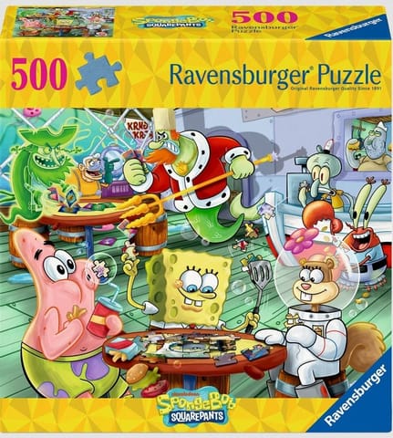 ⁨Puzzle 2D 500 Spongebob⁩ w sklepie Wasserman.eu