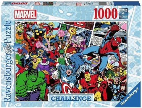 ⁨Puzzle 1000 Challenge. Marvel⁩ w sklepie Wasserman.eu