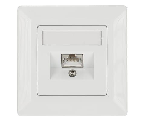 ⁨GNIAZDO KOŃCOWE RJ-45 SX9-1-5E-STP-WH SOLARIX⁩ w sklepie Wasserman.eu