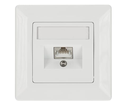 ⁨GNIAZDO KOŃCOWE RJ-45 SX9-1-6-STP-WH SOLARIX⁩ w sklepie Wasserman.eu
