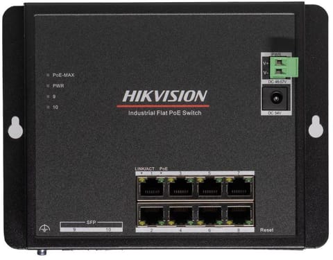 ⁨Switch Hikvision DS-3T1510P-SI-FLT(O-STD)/No Power unit⁩ w sklepie Wasserman.eu
