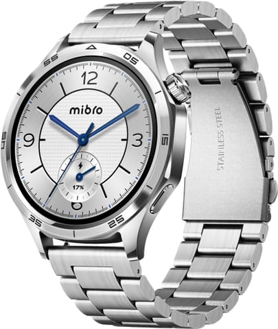 ⁨Smartwatch Mibro Watch GT (srebrny) (2 paski w zestawie)⁩ w sklepie Wasserman.eu