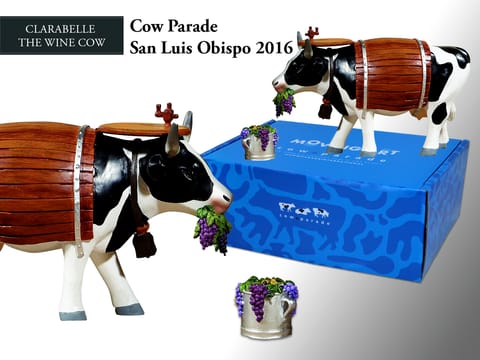 ⁨Cow Parade Clarabelle the Wine Cow⁩ w sklepie Wasserman.eu