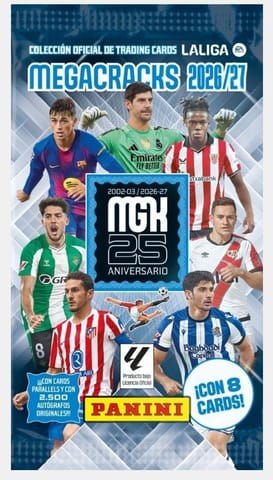 ⁨Megacracks La Liga Sports 2026/27 Saszetka (50szt)⁩ w sklepie Wasserman.eu