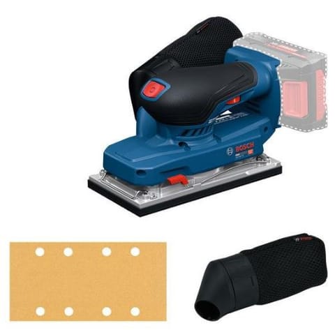 ⁨SZLIFIERKA OSCYLACYJNA AKUMULATOROWA GSS 18V-18 0*AH L-BOXX⁩ w sklepie Wasserman.eu