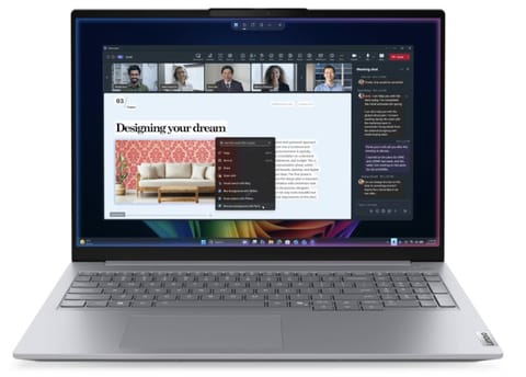 ⁨Notebook LENOVO ThinkBook 16 G9 (16"/16GB/SSD512GB/W11P/Srebrno czarny)⁩ w sklepie Wasserman.eu