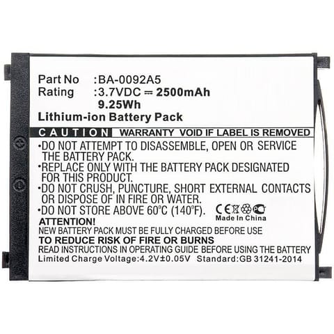 ⁨CoreParts Battery 9.25Wh Li-ion 3.7V⁩ w sklepie Wasserman.eu