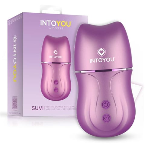 ⁨Suvi Stimulator with Licking, Biting, Suction and Vibration USB-C with APP⁩ w sklepie Wasserman.eu