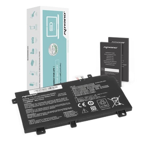 ⁨Bateria Movano do Asus TUF Gaming FX504, FX505, FX80G (4550mAh)⁩ w sklepie Wasserman.eu