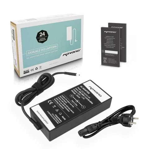 ⁨Zasilacz Movano 20v 14a 280W do Asus⁩ w sklepie Wasserman.eu