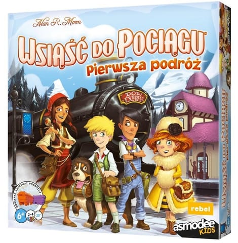 ⁨Wsiąść do Pociągu: Pierwsza podróż REBEL⁩ w sklepie Wasserman.eu