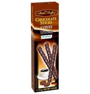 ⁨MaitreTruffout Paluszki z Ciemnej Czekolady Kawowe 75 g⁩ w sklepie Wasserman.eu