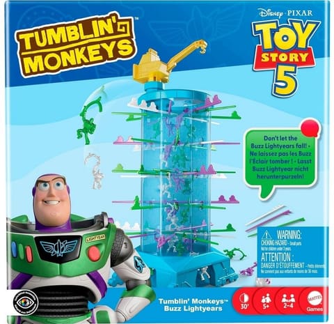 ⁨Gra zręcznościowa Spadające Małpki - Toy Story 5⁩ w sklepie Wasserman.eu