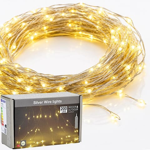 ⁨LAMPKI CHOINKOWE KASKADA ŚWIETLNA WATERFALL 200 LED CIEPŁY BIAŁY⁩ w sklepie Wasserman.eu