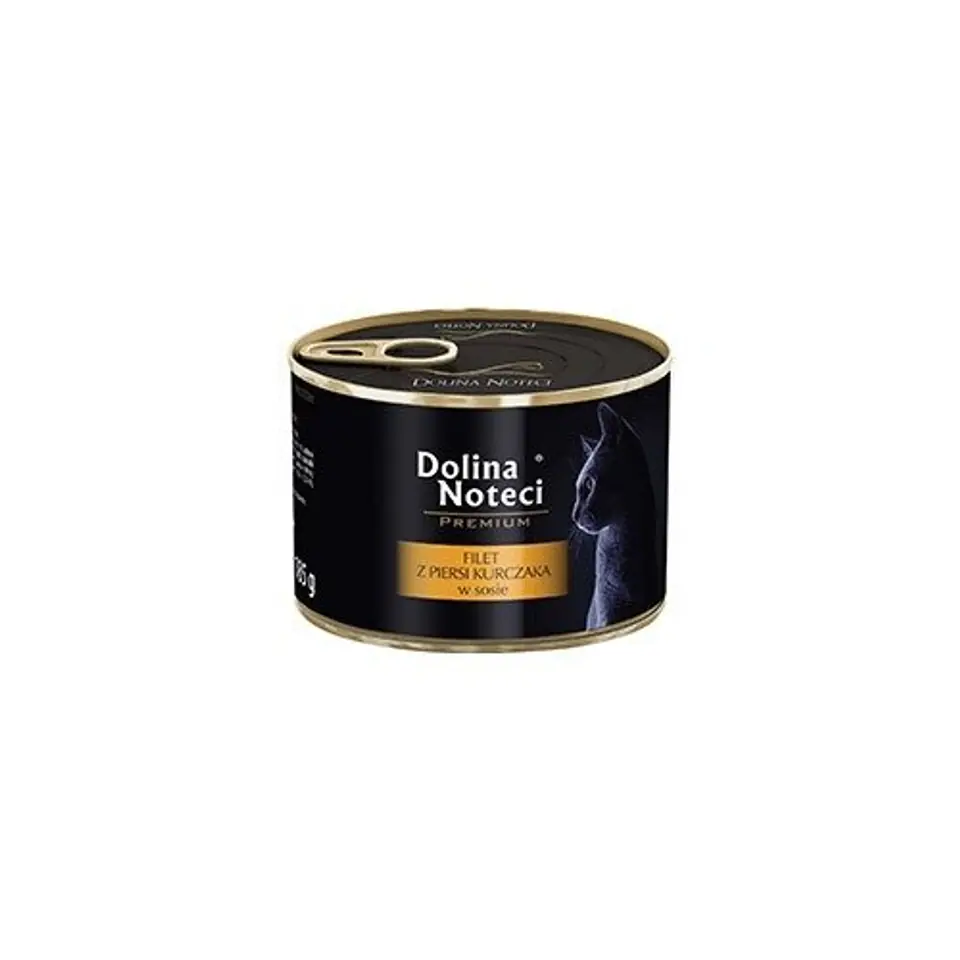 DOLINA NOTECI Filet z piersi z kurczaka dla kotów puszka 185g w sklepie Wasserman.eu