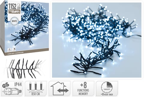 ⁨LAMPKI CLUSTER 1152 LED BIAŁE⁩ w sklepie Wasserman.eu