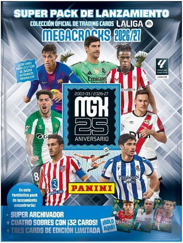 ⁨La Liga Sports 2026/27 Megacracks Mega Pack⁩ w sklepie Wasserman.eu