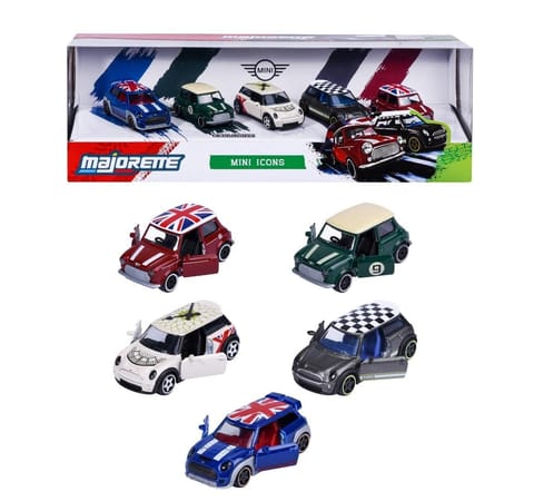 ⁨Majorette Mini 1:64 5-pak⁩ w sklepie Wasserman.eu
