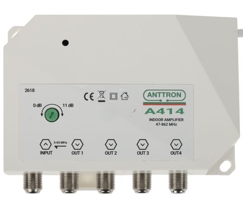 ⁨AMPLIFIER WSS-412R 4x-12dB + K. ZWR TELMOR⁩ at Wasserman.eu