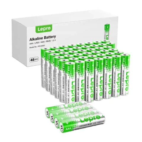 ⁨Bateria alkaliczna 130001-48 LEPRO  AAA R3 48 szt.⁩ w sklepie Wasserman.eu