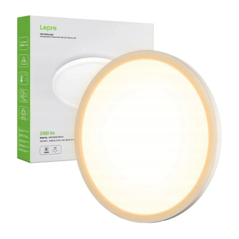 ⁨Lampa sufitowa LEPRO 1500039-WW-EU 24W 2400lm⁩ w sklepie Wasserman.eu