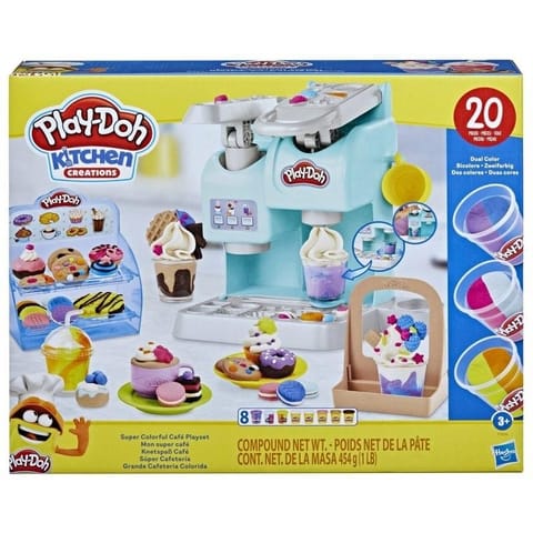 ⁨Play-Doh Kitchen Creations Super Colourful Cafe Playset⁩ at Wasserman.eu