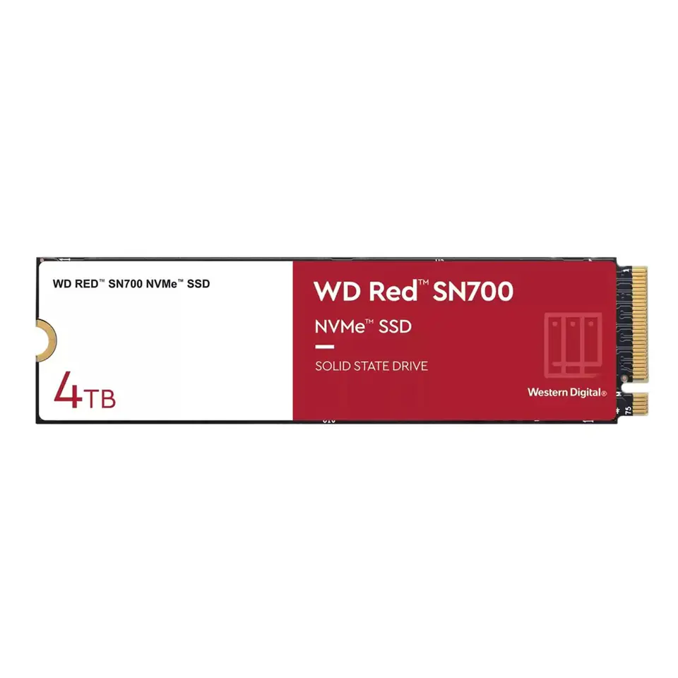 ⁨Dysk SSD WD Red SN700 WDS400T1R0C (4 TB ; M.2; PCIe NVMe 3.0 x4)⁩ w sklepie Wasserman.eu