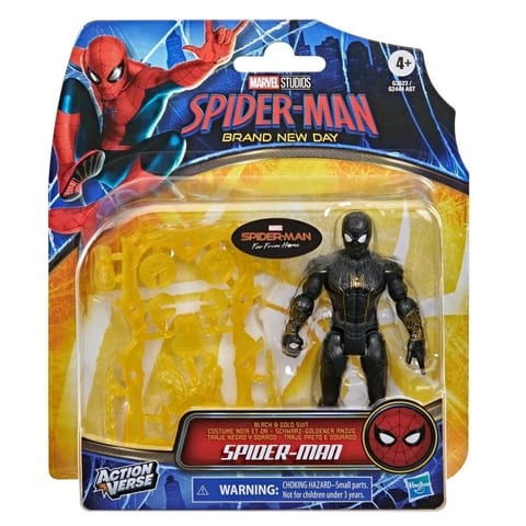 ⁨Spider-Man Actionverse Spider-Man czarny strój⁩ w sklepie Wasserman.eu