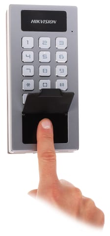 ⁨KONTROLER DOSTĘPU + RFID DS-K1T502DBFWX Hikvision⁩ w sklepie Wasserman.eu