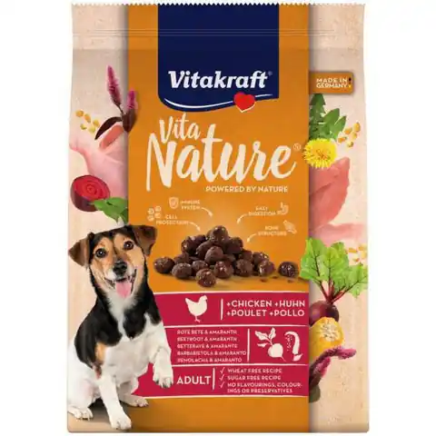 ⁨VITAKRAFT VITA NATURE sucha karma dla psa z kurczakiem 2,4kg⁩ w sklepie Wasserman.eu