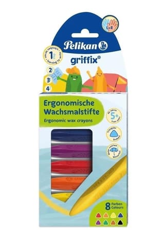⁨Kredki świecowe trójk. wypełn. Griffix⁩ w sklepie Wasserman.eu
