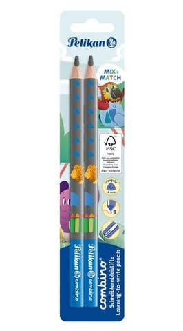 ⁨Set of triangular pencils combino b - 2 pieces⁩ at Wasserman.eu
