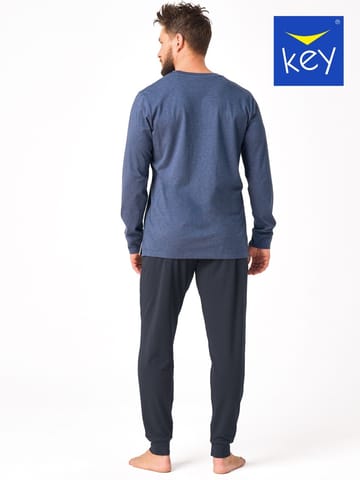 ⁨PIŻAMA KEY MNS-614 B26 (kolor granat, rozmiar M)⁩ w sklepie Wasserman.eu