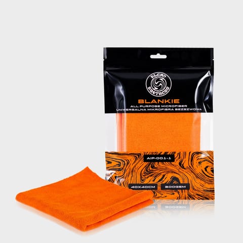 ⁨Blend Brothers BLANKIE Microfiber Orange - uniwersalna mikrofibra 300gsm⁩ w sklepie Wasserman.eu
