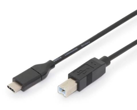 ⁨LinkIT USB C to USB B Cable 2m⁩ w sklepie Wasserman.eu